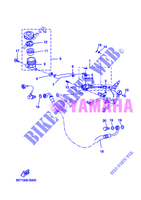 POMPA FRENO POSTERIORE per Yamaha YZF-R125 2012