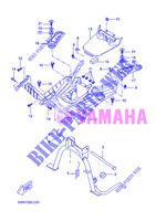 SOPORTE / PEDANA per Yamaha BOOSTER NAKED 2013