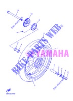 RUOTA ANTERIORE per Yamaha DIVERSION 600 ABS 2013