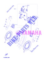 PINZA FRENO ANTERIORE per Yamaha XT660Z 2013