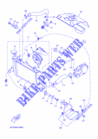 RADIATORE ACQUA / TUBO per Yamaha YZF-R125 2014