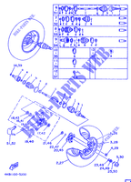 RUOTA ANTERIORE per Yamaha YFM350FW-X 1996