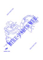 STICKER / ETICHETTA per Yamaha YFB250FW 1995