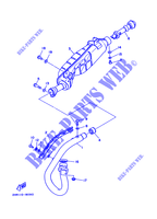 SCARICO per Yamaha YFM350FW 1989