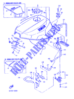 SERBATOIO OLIO per Yamaha FZR1000 1990