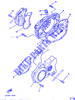 COPERCHIO   MOTORE 1 per Yamaha RD125LC 1986