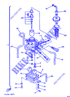 CARBURATORE per Yamaha RD125LC 1986