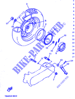 RUOTA ANTERIORE per Yamaha BW S 1992