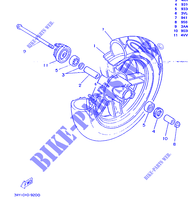 RUOTA ANTERIORE per Yamaha BOOSTER 1996
