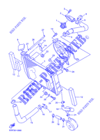 RADIATORE ACQUA / TUBO per Yamaha YZF-R6 2000