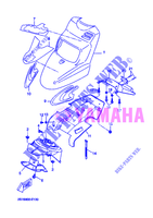 PARAFANGO ANTERIORE per Yamaha BOOSTER NAKED 2006