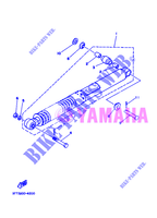 AMMORTIZZATORE POSTERIORE per Yamaha DT125 2008