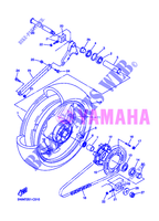 RUOTA POSTERIORE per Yamaha XJR1300 2004