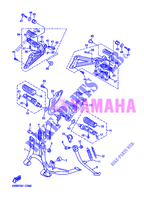 SOPORTE / PEDANA per Yamaha XJR1300 2004