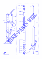 FORCELLA ANTERIORE per Yamaha FZ8S 2012