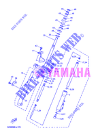 FORCELLA ANTERIORE per Yamaha MBK OVETTO 50 4 TEMPS 2012