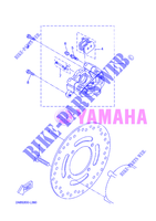 PINZA FRENO POSTERIORE per Yamaha YP125R 2012