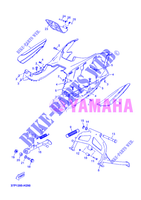 SOPORTE / PEDANA per Yamaha YP125R 2012