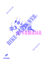 ALBERO MOTORE / PISTONE per Yamaha YP125R 2012