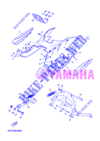 SOPORTE / PEDANA per Yamaha YP250R 2012