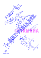 SOPORTE / PEDANA per Yamaha YP250RA 2012