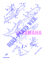 SOPORTE / PEDANA per Yamaha YN50FU 2012