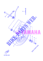 RUOTA ANTERIORE per Yamaha YN50FU 2012