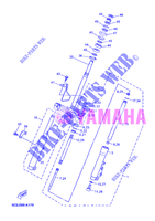 FORCELLA ANTERIORE per Yamaha YN50FU 2012
