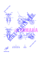 STICKER per Yamaha YQ50 2012