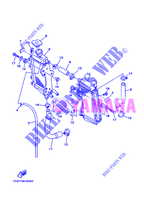 RADIATORE ACQUA / TUBO per Yamaha YZ125 2012