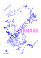 SOPORTE / PEDANA per Yamaha YZ125 2012