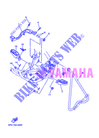 SOPORTE / PEDANA per Yamaha YZ85 2012