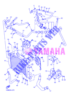 RADIATORE ACQUA / TUBO per Yamaha YZF-R1 2012