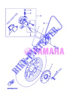 PINZA FRENO ANTERIORE per Yamaha BOOSTER NAKED 2013
