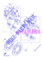 PINZA FRENO ANTERIORE per Yamaha FJR1300A 2013