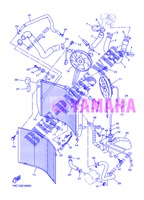 RADIATORE ACQUA / TUBO per Yamaha FJR1300A 2013