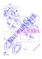 PINZA FRENO ANTERIORE per Yamaha FJR1300A 2013