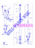 FORCELLA ANTERIORE per Yamaha FJR1300AS 2013