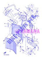 RADIATORE ACQUA / TUBO per Yamaha FJR1300AS 2013