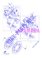 PINZA FRENO ANTERIORE per Yamaha FJR1300AS 2013