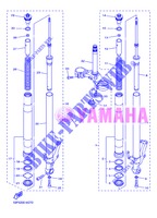 FORCELLA ANTERIORE per Yamaha FZ8NA 2013