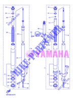 FORCELLA ANTERIORE per Yamaha FZ8S 2013