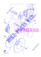 PINZA FRENO ANTERIORE per Yamaha FZ8S 2013