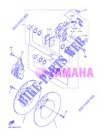 PINZA FRENO ANTERIORE per Yamaha FZ8S 2013