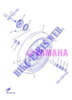 RUOTA ANTERIORE per Yamaha FZ8SA 2013