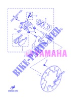 PINZA FRENO POSTERIORE per Yamaha WR 125 X 2013