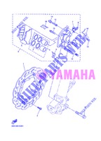 PINZA FRENO ANTERIORE per Yamaha WR250R 2013