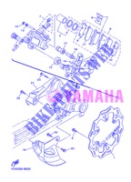 PINZA FRENO POSTERIORE per Yamaha WR450F 2013