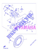 PINZA FRENO POSTERIORE per Yamaha DIVERSION 600 F 2013