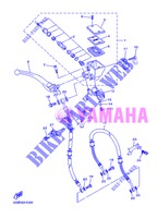POMPA FRENO ANTERIORE per Yamaha DIVERSION 600 F 2013